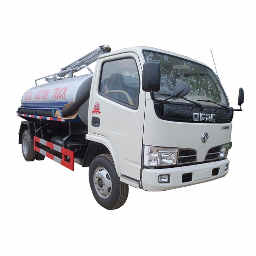 Camion de pompe de fosse septique Dongfeng 4 Cbm
